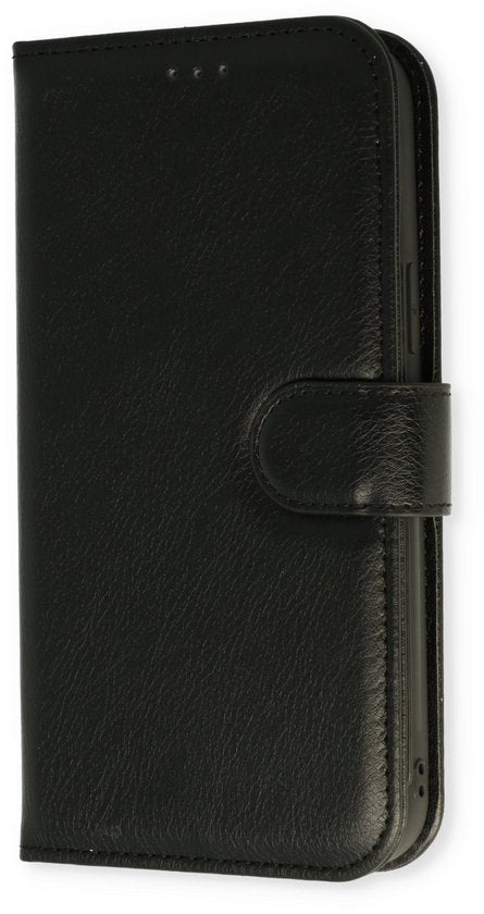 Étui iPhone 11 - Noir - Bookcase 2 en 1 avec 10 compartiments pour cartes