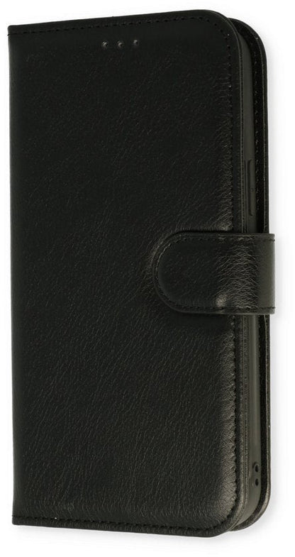 Étui iPhone 11 - Noir - Bookcase 2 en 1 avec 10 compartiments pour cartes