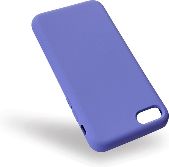 Apple iPhone SE (2020) Hoesje - Paars - Siliconen Back Cover