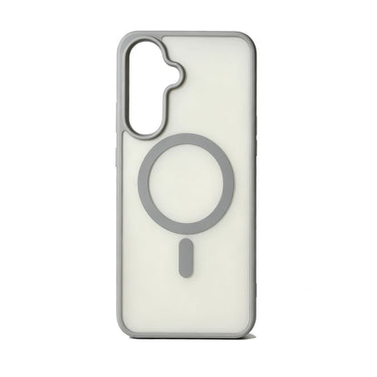Samsung Galaxy A27 Hoesje - Grijs - Matte Armor MagSafe Back Cover