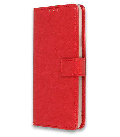 Motorola Moto G PRO Hoesje - Rood - Bookcase