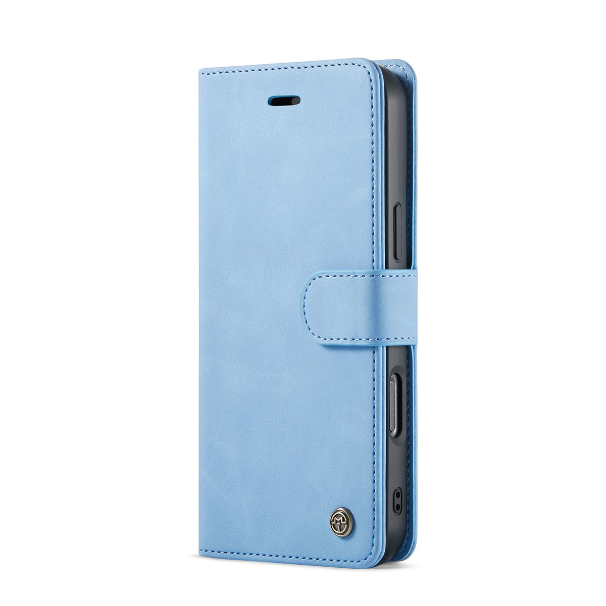 Apple iPhone 16 Pro Max Hoesje - Sky Blue - 2 in 1 Bookcase