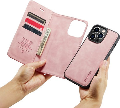 Apple iPhone 14 Pro Case - Pale Pink - 2-in-1 Wallet Case