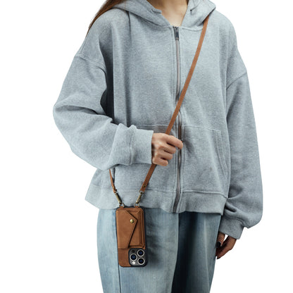 Vesta | Crossbody Wallet Case | Sienna Brown