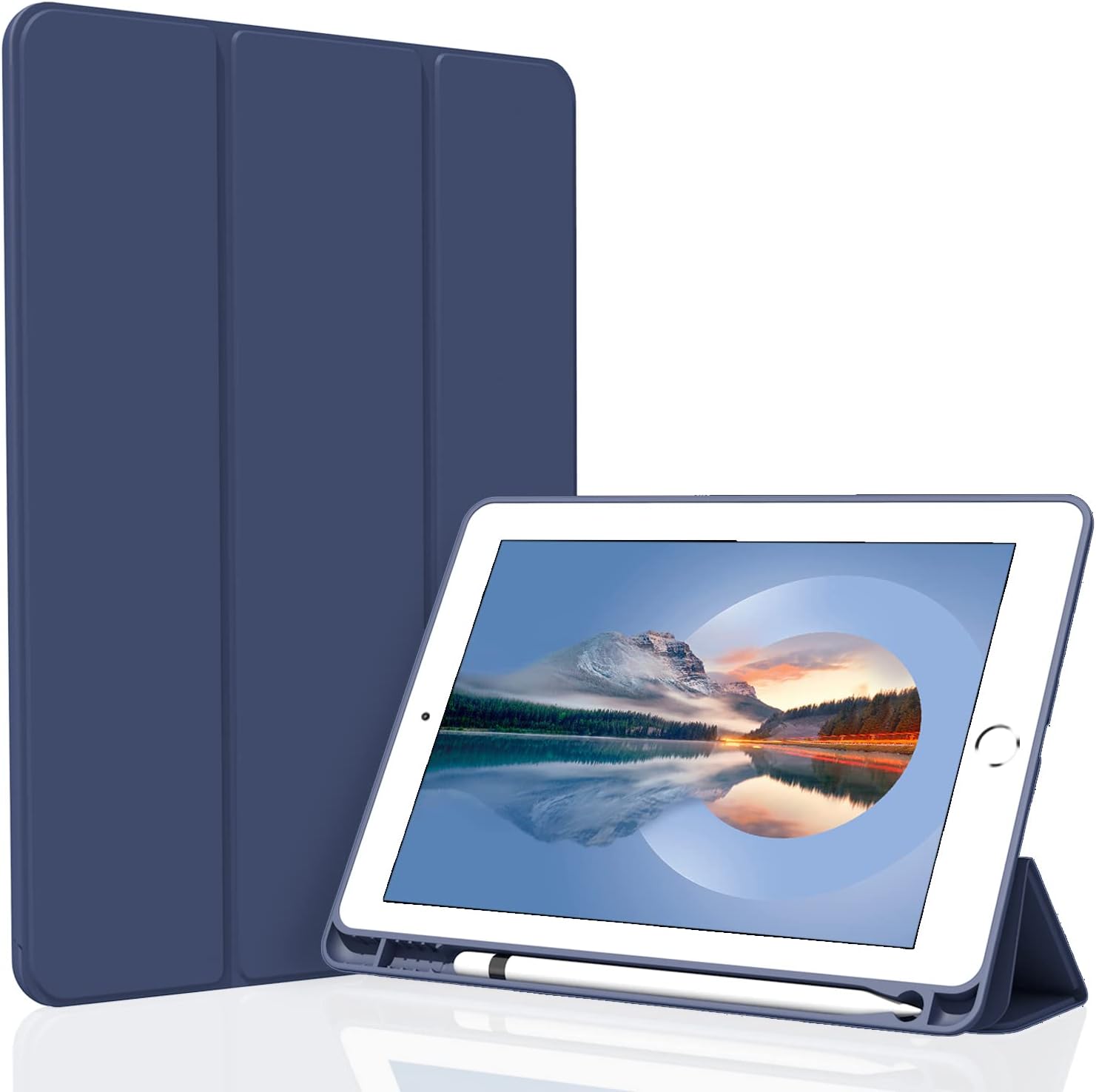 Smart Cover Hoes met Pencil Houder | iPad 10.2 inch