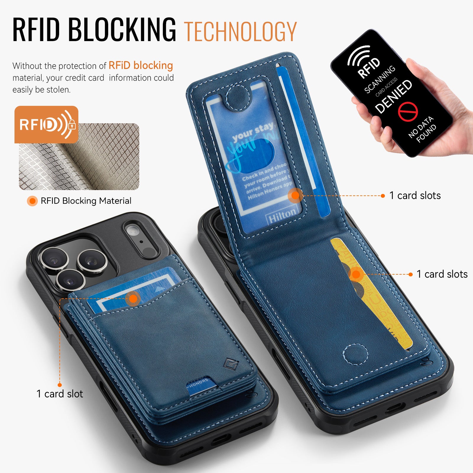 Hochwertige 2-in-1-Rückseite | Abnehmbarer Ständer mit Brieftaschenfunktion | für Apple iPhone