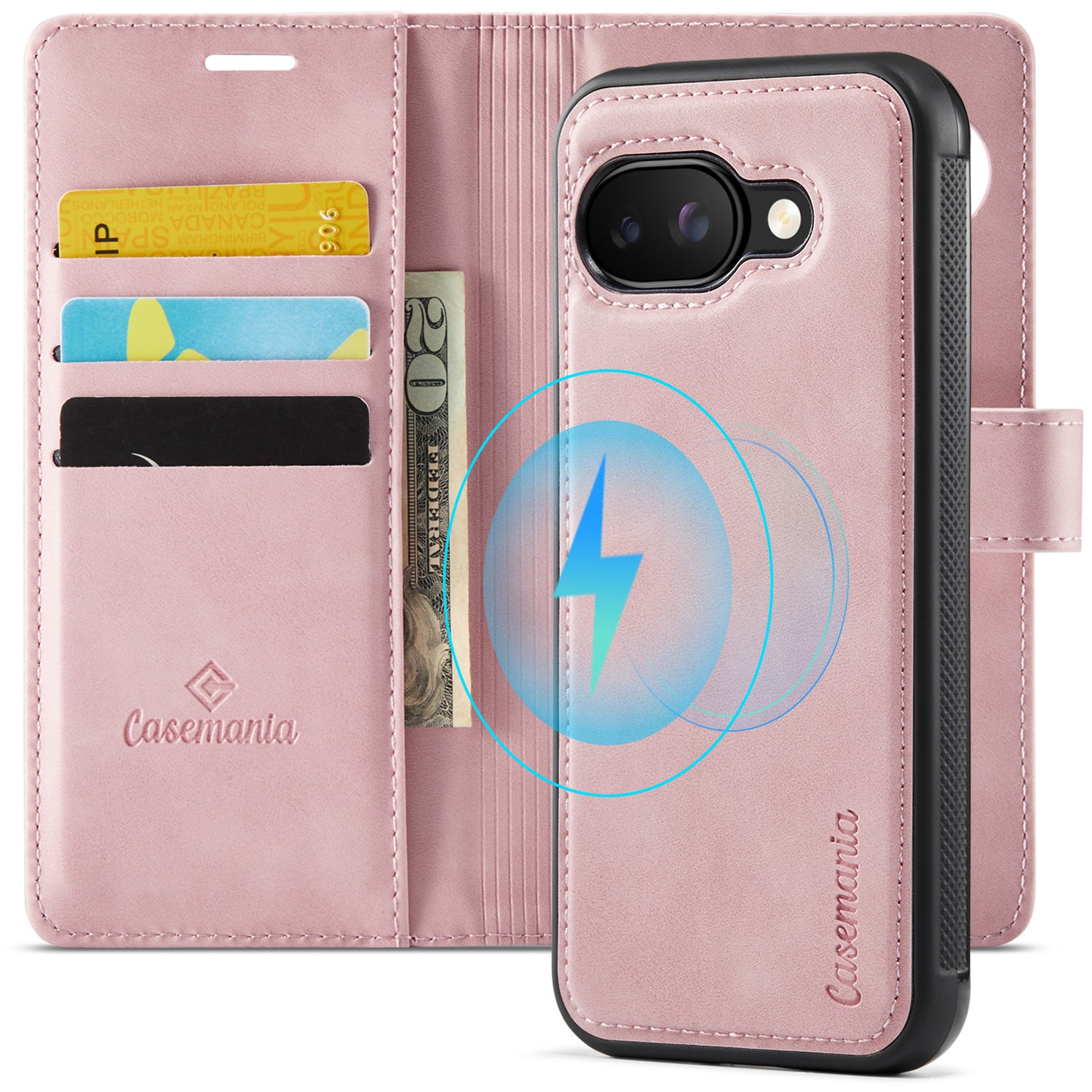Snap Magnet | MagSafe-Compatibel 2-in-1 Bookcase | Pale Pink