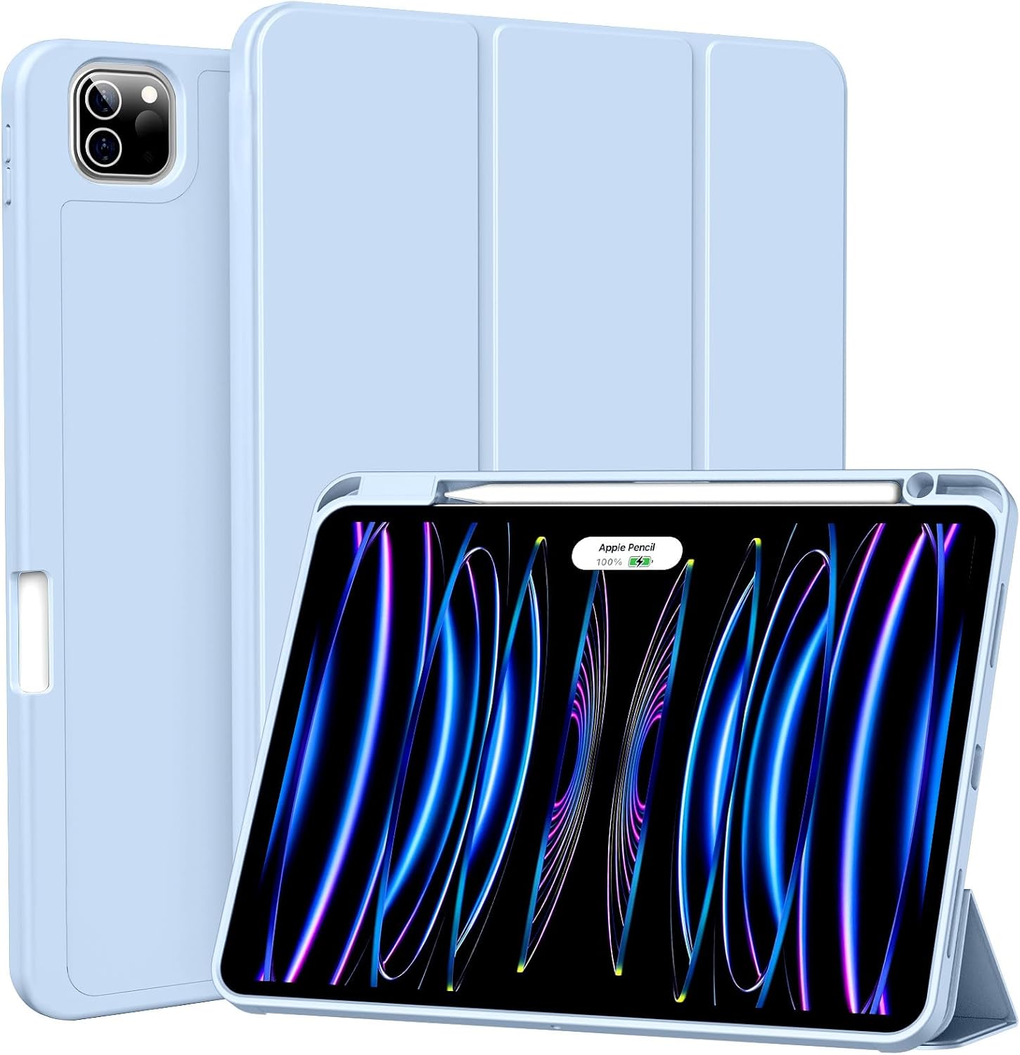 Smart Cover Hoes met Pencil Houder | iPad Pro 11 inch (2024)
