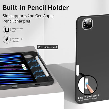 Smart Cover Hoes met Pencil Houder | iPad Pro 11 inch (2024)