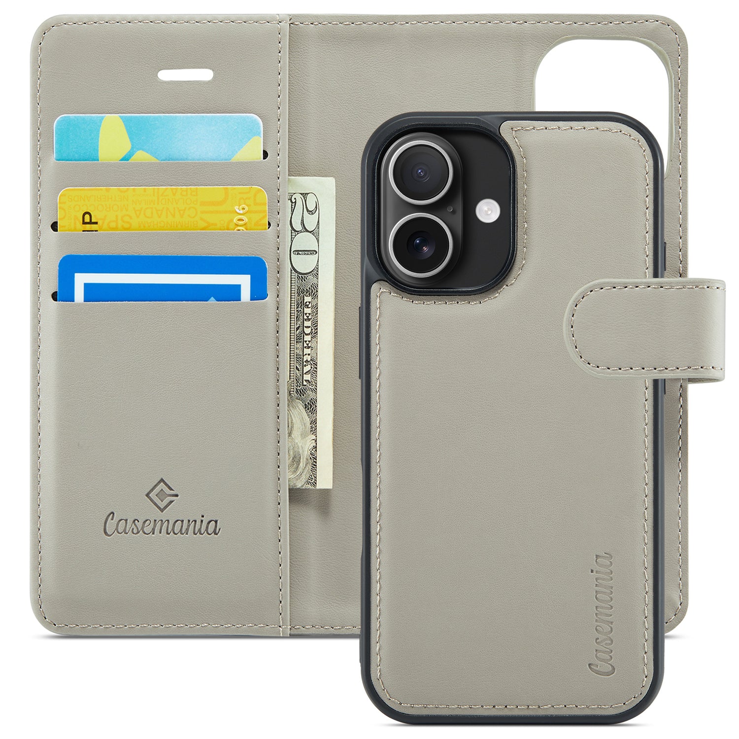 Snap Original | 2 in 1 Magnetic Book Case | Smoke Gray
