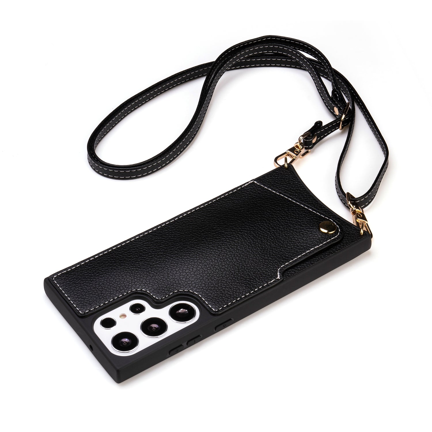 Nova | Crossbody Back Cover | Onyx Black