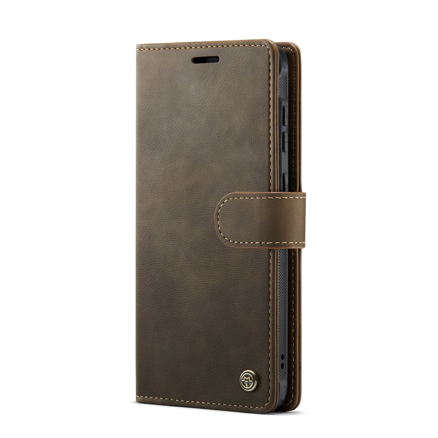 Snap Magnet+ | MagSafe-Compatibel Luxe 2-in-1 Bookcase | Mahogany Brown