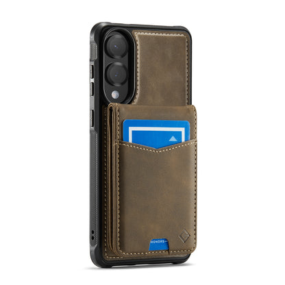 Premium 2-in-1 Back Cover | Afneembare Wallet Kickstand | Galaxy S25 Edge