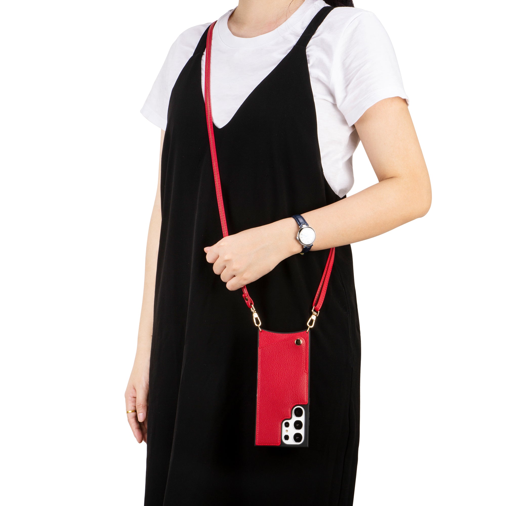 Nova | Crossbody Back Cover | Scarlet Red