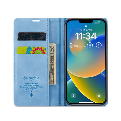 Slim | Portemonnee Book Case | Sky Blue