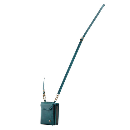 Folia | Z Flip Draagbaar Wallet Case | Emerald Green