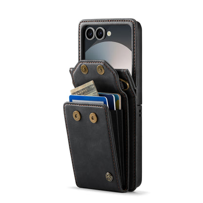 Folia | Z Flip Draagbaar Wallet Case | Charcoal Gray