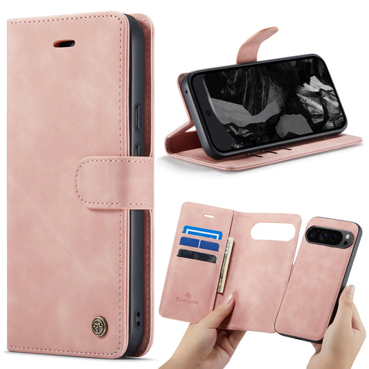 Google Pixel 9 Pro XL Hoesje - Pale Pink - 2 in 1 Bookcase