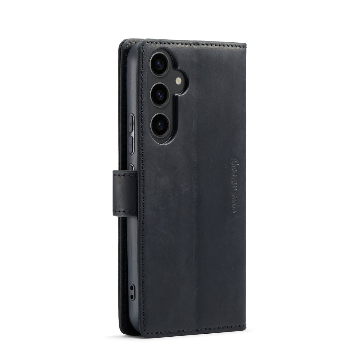 Samsung Galaxy A54 5G Hoesje - Charcoal Gray - Leather Bookcase