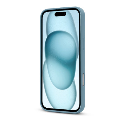 Apple iPhone 16 Case - Light Blue - Liquid Silicone MagSafe Back Cover