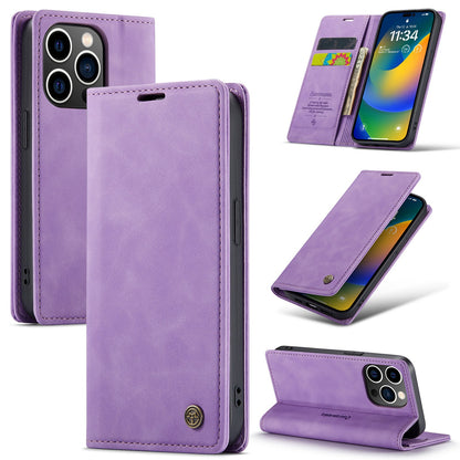 Apple iPhone 15 Pro Max Hoesje - Bright Lila - Dunne Bookcase