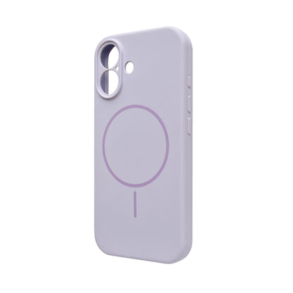Apple iPhone 17 Hülle - Lila - Liquid-Silikon-MagSafe-Backcover