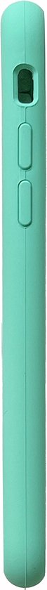 Apple iPhone SE (2020) Hoesje - Groen - Liquid Siliconen Back Cover
