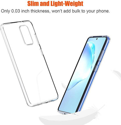 Samsung Galaxy S20 Case - Clear - Silicone Back Cover