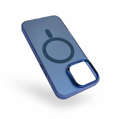 Apple iPhone 14 Pro Max Hoesje - Blauw - Fusion Armor MagSafe Back Cover