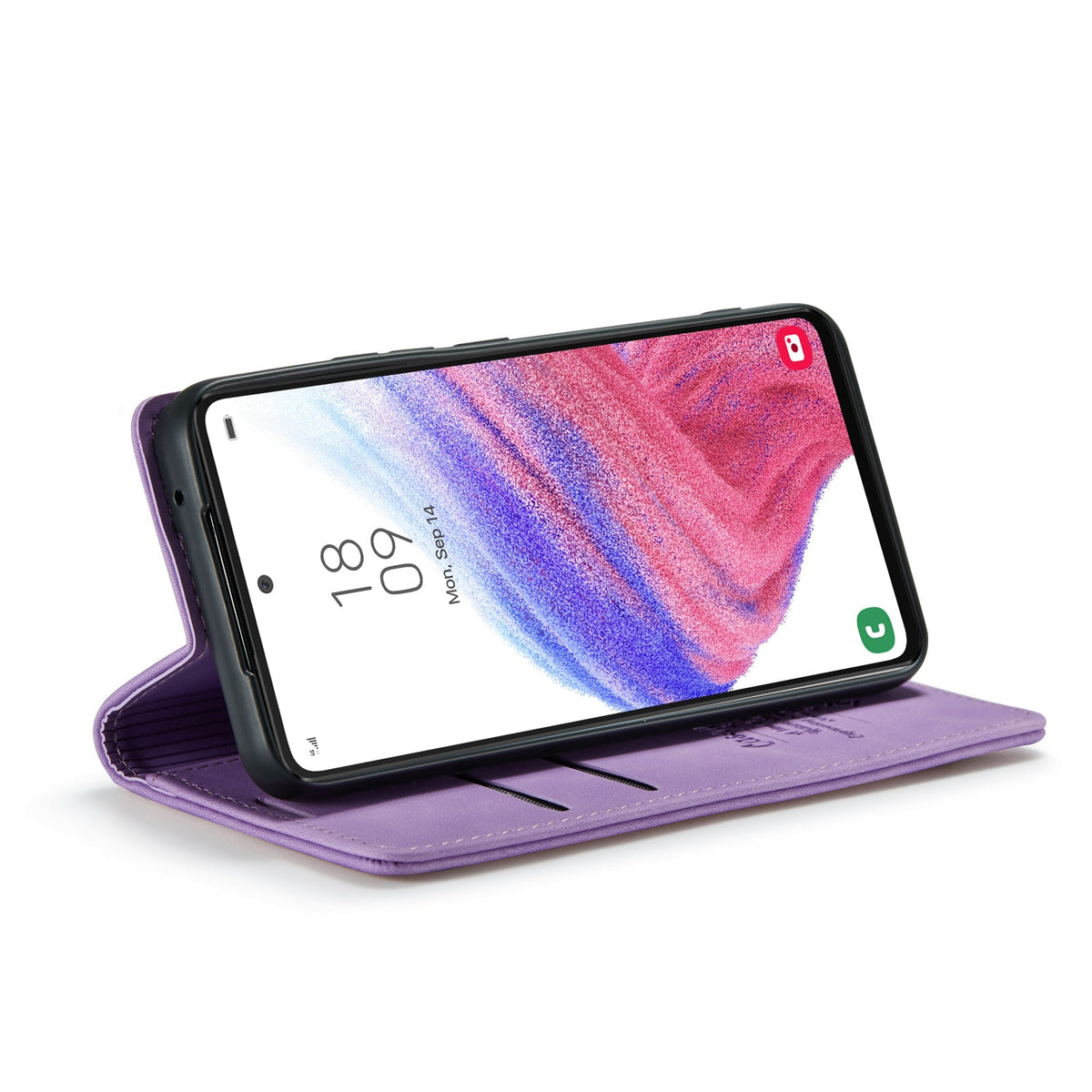 Samsung Galaxy A23 5G Hoesje - Bright Lila - Dunne Bookcase