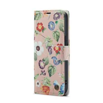 iPhone 14 Hoesje - Bloemen - Portemonnee Bookcase