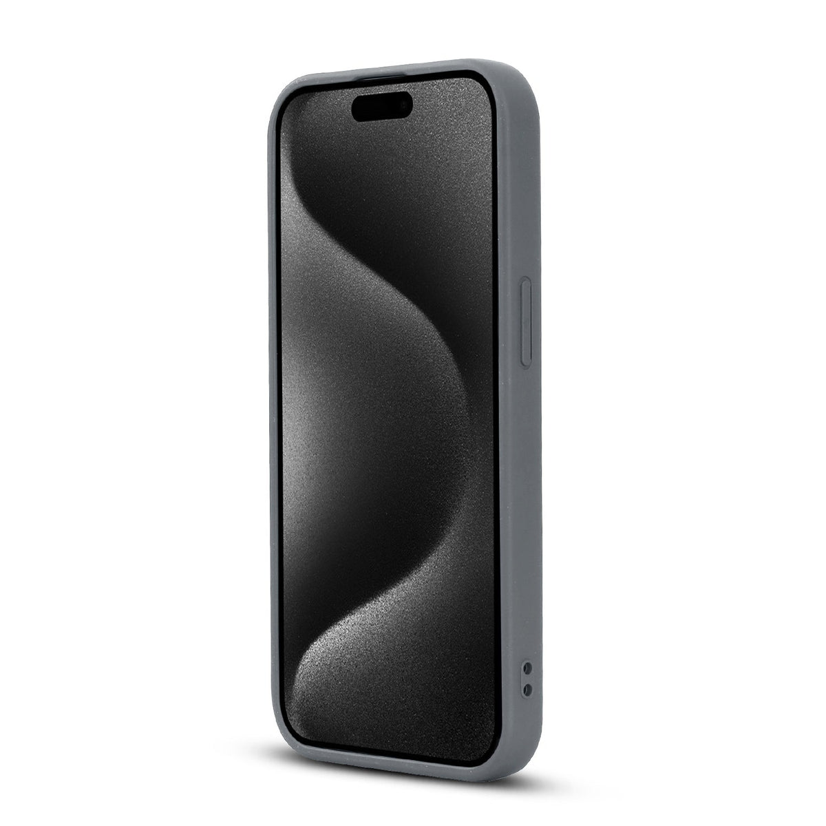 Apple iPhone 15 Plus Hoesje - Grijs - Carbon MagSafe Back Cover