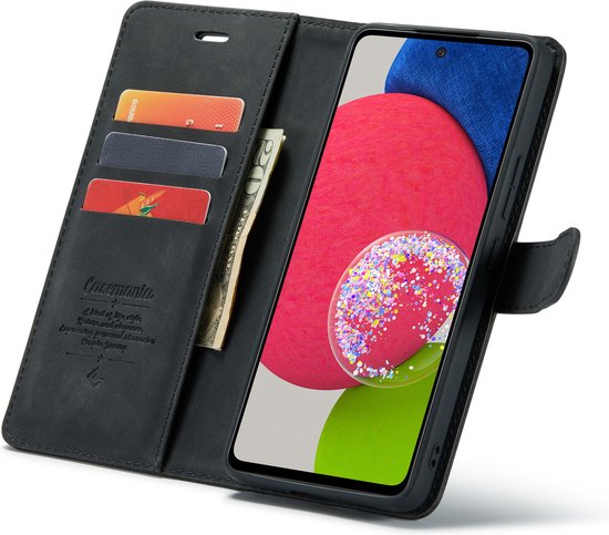 Samsung Galaxy A23 5G Hoesje - Charcoal Gray - 2 in 1 Bookcase