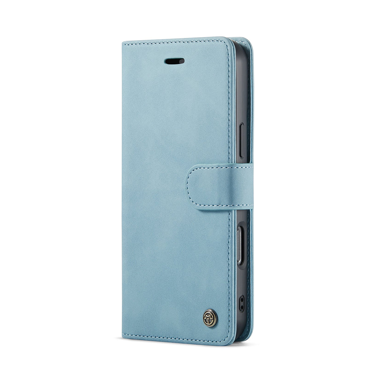 Apple iPhone 16 Pro Max Case - Aqua Blue - 2-in-1 Wallet Case