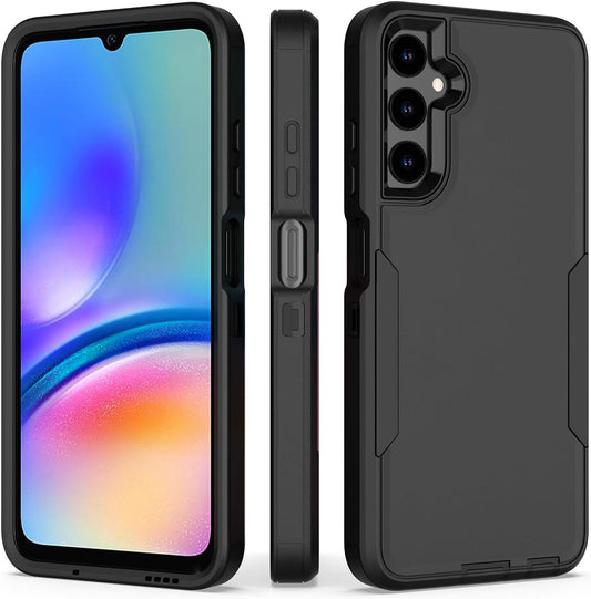 Samsung Galaxy A15 Hülle - Schwarz - Heavy Duty Armor Backcover
