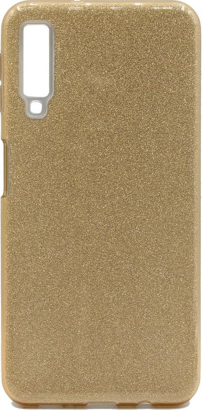 Samsung Galaxy A9 (2018) Case - Gold - Glitter Back Cover