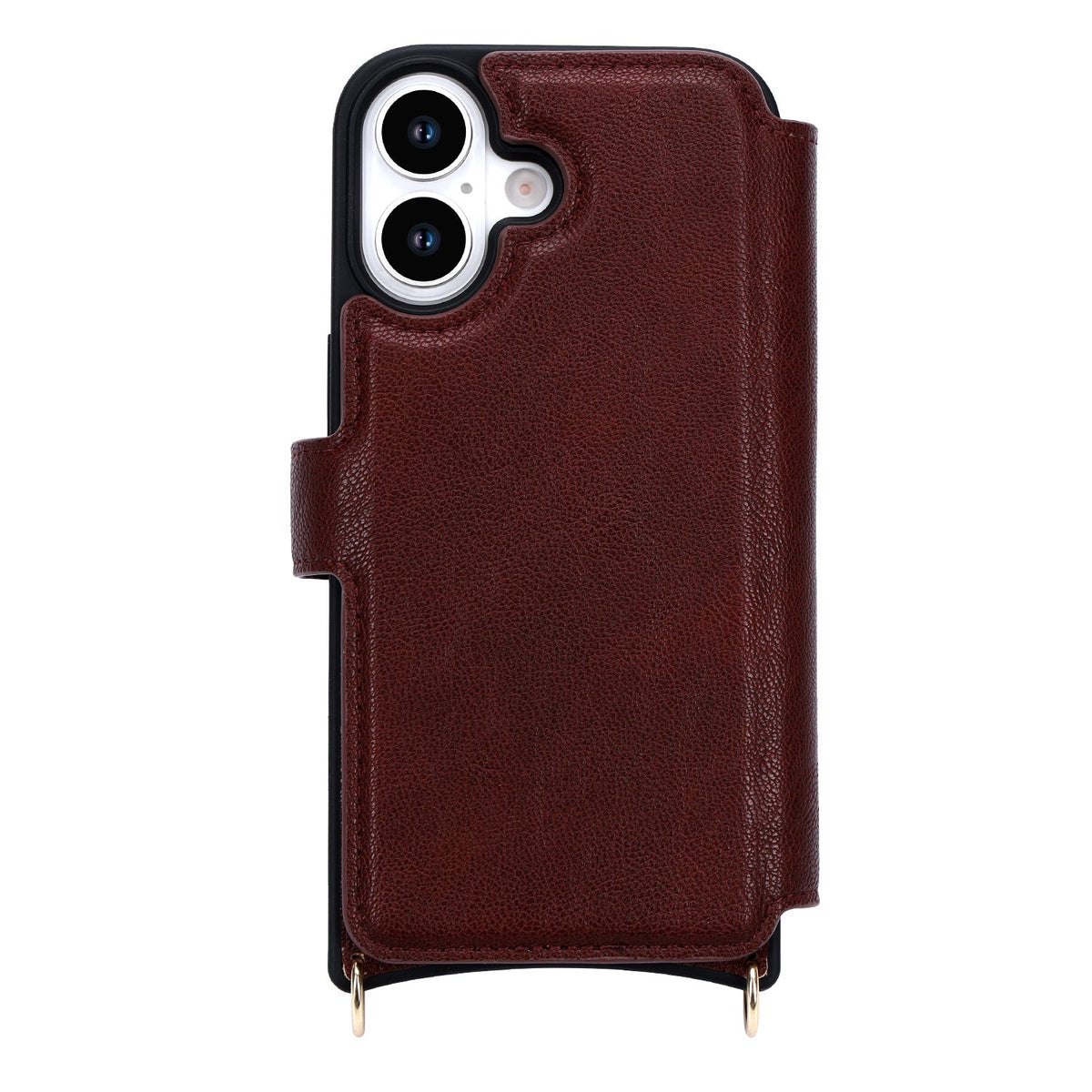 iPhone 16 Hoesje - Wijn Rood - CM Amsterdam Back Cover