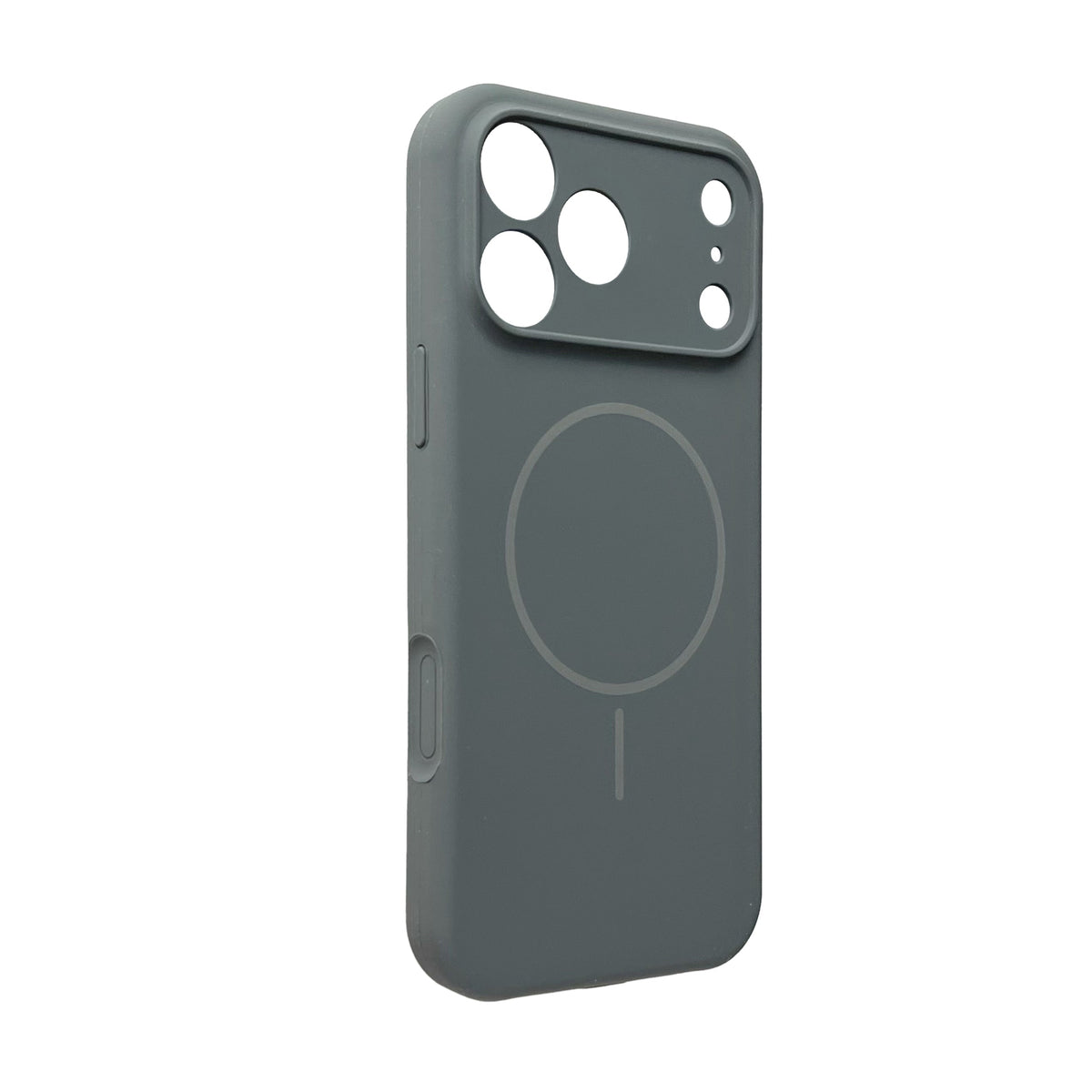 Apple iPhone 18 Pro Max Hoesje - Grijs - Zachte Liquid Siliconen MagSafe Back Cover