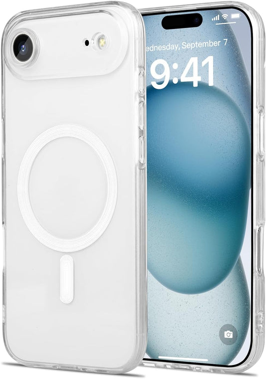 Apple iPhone Air Hülle - Transparent - Silikon-MagSafe-Backcover
