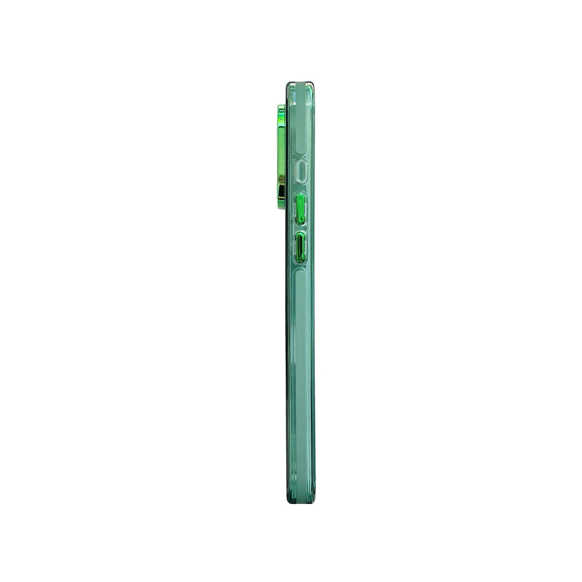 Apple iPhone 15 Plus Case - Green - Fusion Armor MagSafe Back Cover