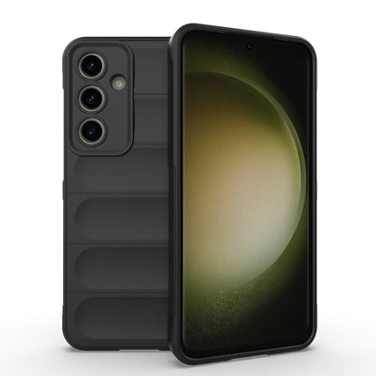 Samsung Galaxy A57 Hoesje - Zwart - Matte Siliconen Back Cover