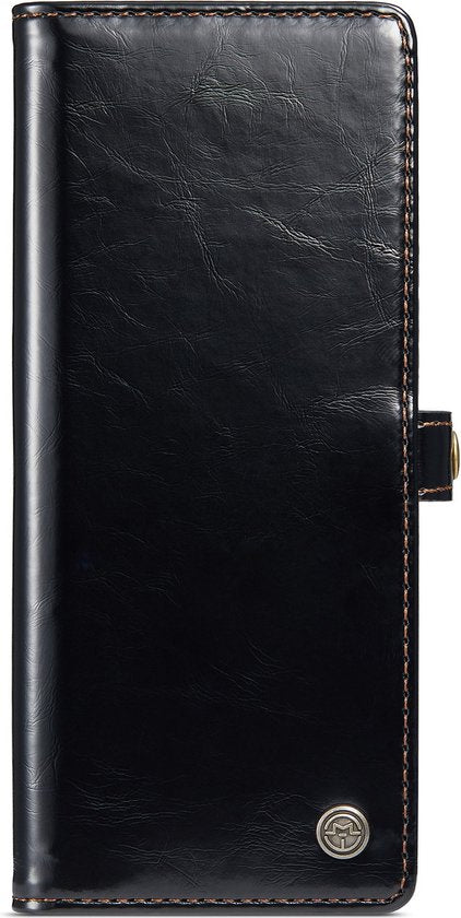 Samsung Galaxy Z Fold 4 Hoesje - Rustiek Charcoal Gray - Bookcase