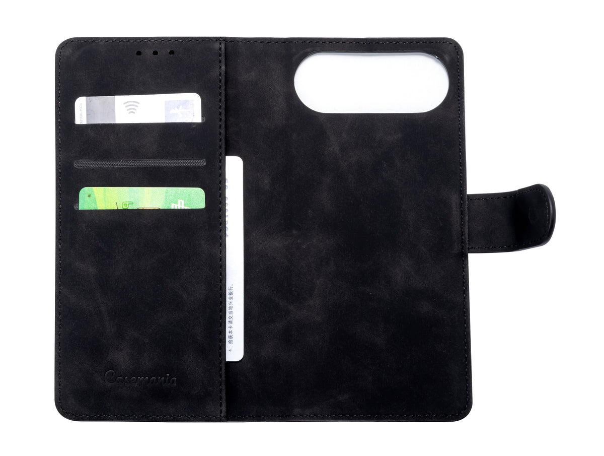 Apple iPhone Air Hoesje - Charcoal Gray - 2 in 1 MagSafe Bookcase