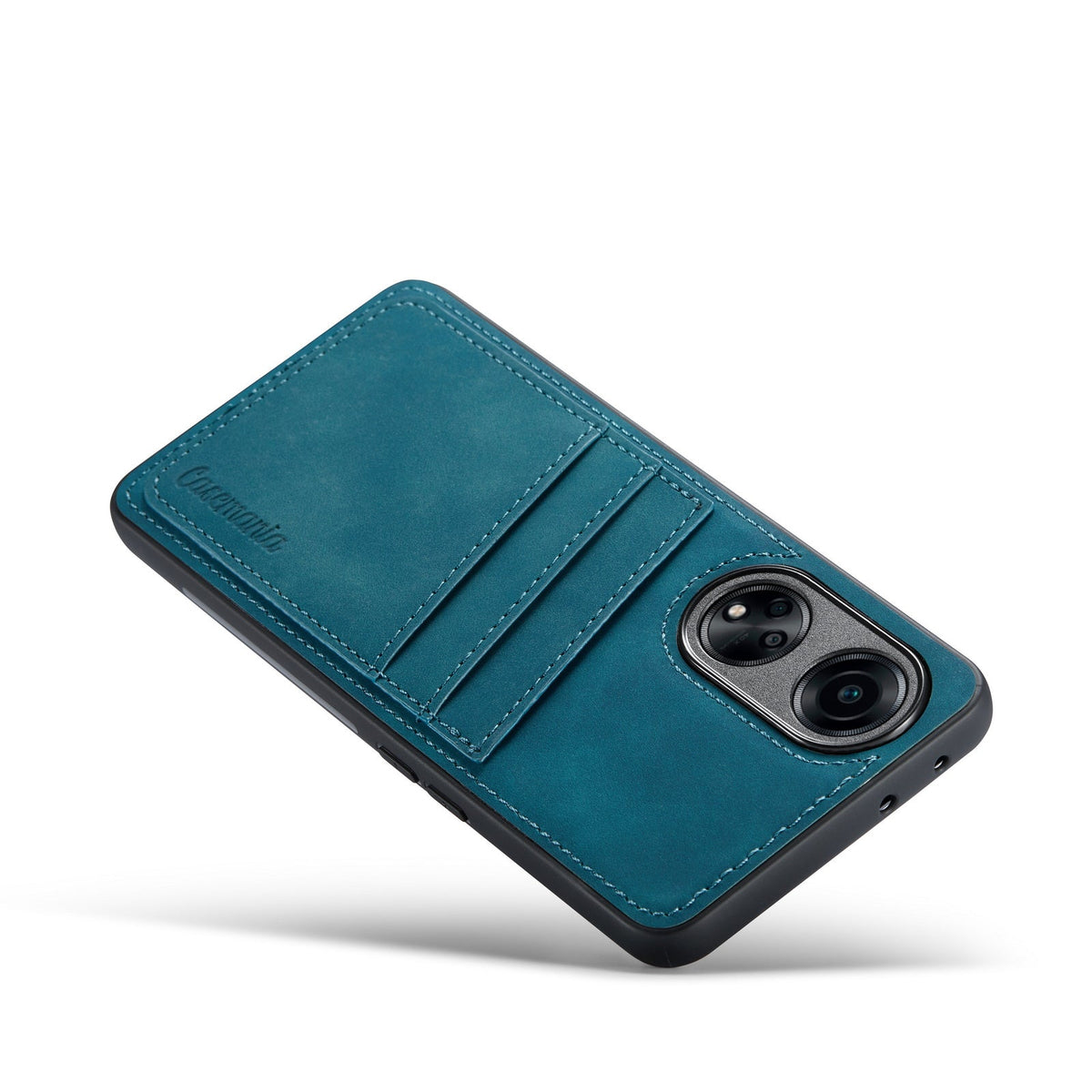Oppo A98 Hoesje - Emerald Green - Back Cover met Pasjeshouder