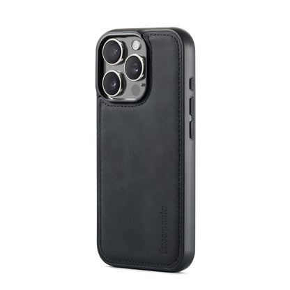 Apple iPhone 16 Pro Hülle - Charcoal Gray - 2-in-1 Klapphülle mit Kartenfach