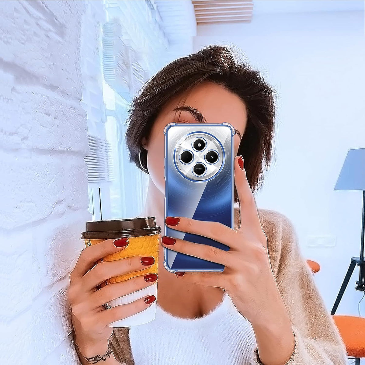 Xiaomi Redmi A4 Hoesje - Transparant - Anti-Shock Back Cover