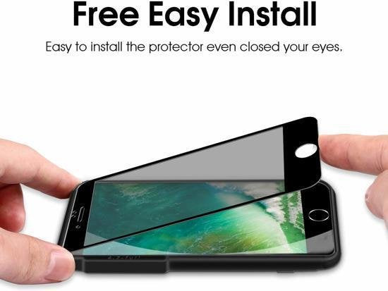 Apple iPhone 6 Screen Protector - Matte Black - 1 Piece