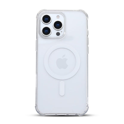 iPhone 16 Pro Max Hoesje - Transparant - Anti-Shock MagSafe Back Cover