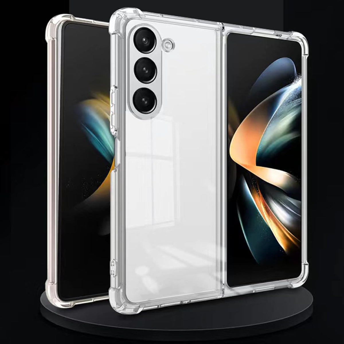 Samsung Galaxy Z Fold 6 Hoesje - Transparant - Anti-Shock Back Cover