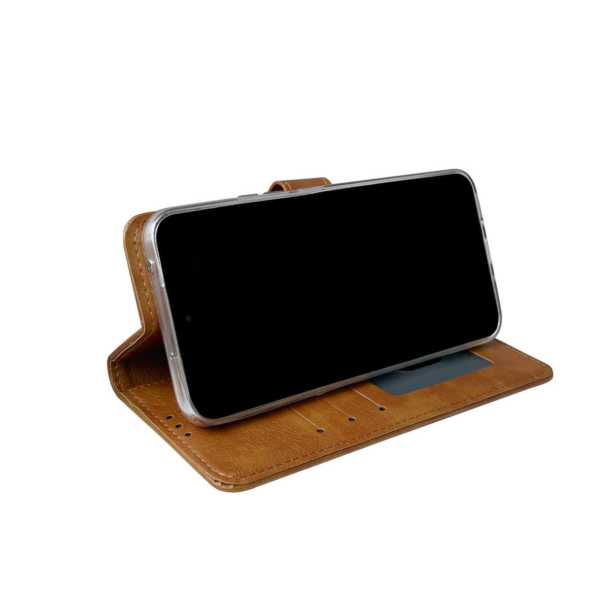 Samsung Galaxy A14 Hoesje - Bruin - Bookcase
